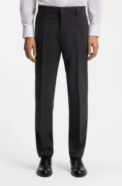 Slim-Fit Zweiteiler aus Stretch-Wolle