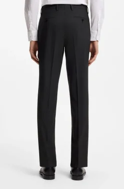 Slim-Fit Zweiteiler aus Stretch-Wolle