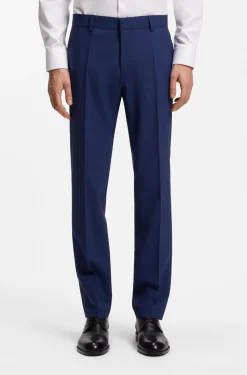 Slim-Fit Zweiteiler aus Stretch-Wolle
