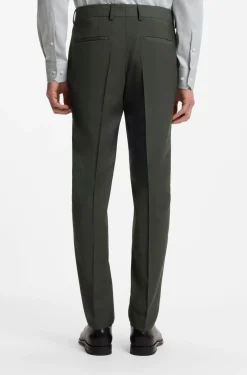 Slim-Fit Zweiteiler aus Stretch-Schurwolle
