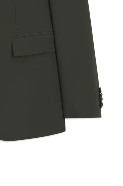 Slim-Fit Zweiteiler aus Stretch-Schurwolle