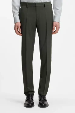 Slim-Fit Zweiteiler aus Stretch-Schurwolle