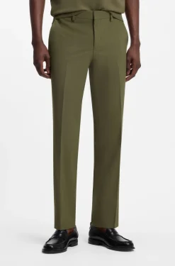 Slim-Fit Zweiteiler aus Stretch-Woll-Mix