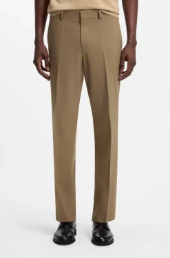 Slim-Fit Zweiteiler aus Stretch-Woll-Mix