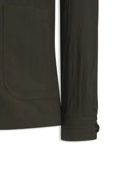 Slim-Fit Zweiteiler aus Woll-Mix mit Seersucker-Struktur