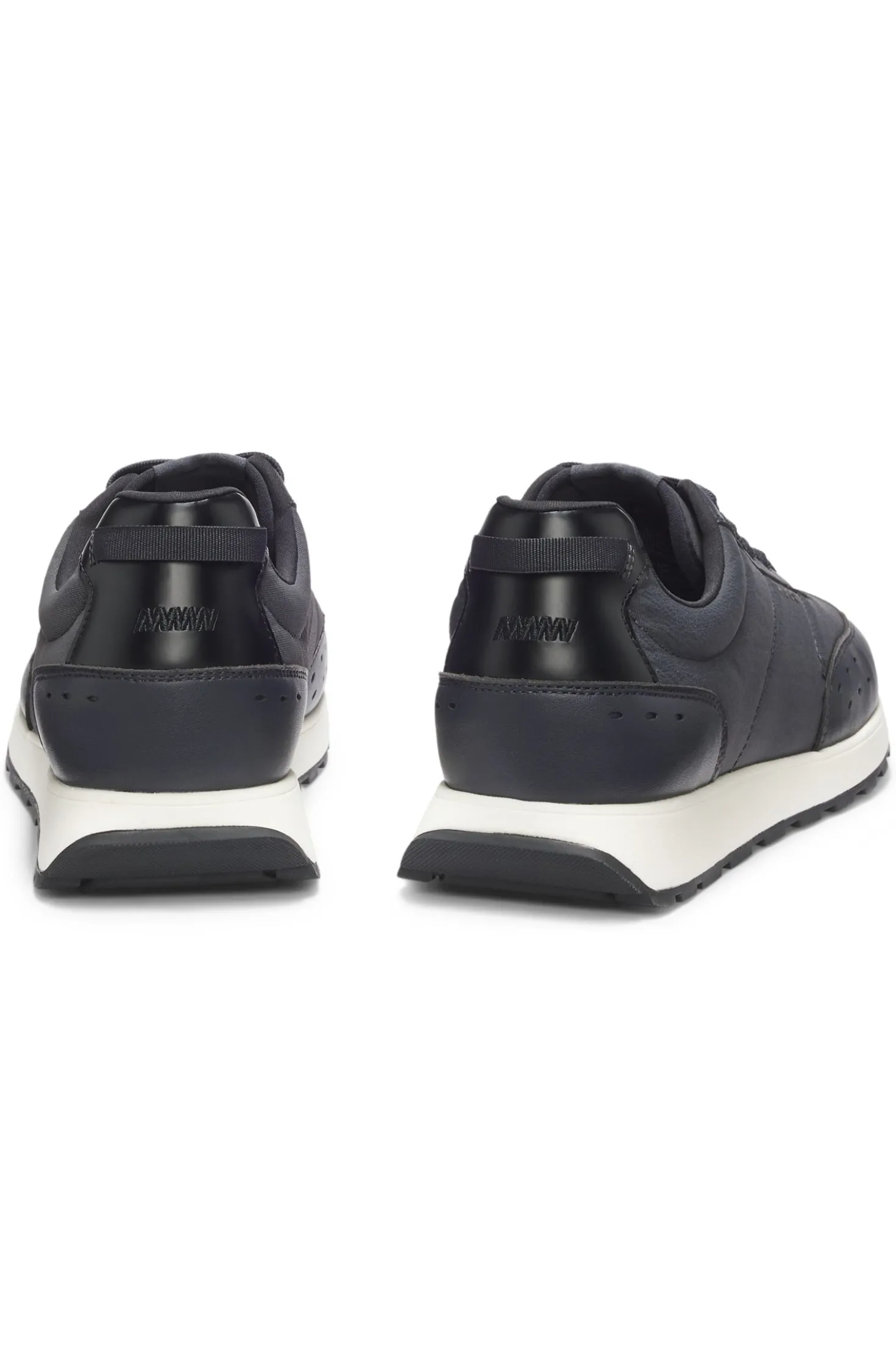 Sneakers im Laufschuh-Stil mit Zickzack-Detail