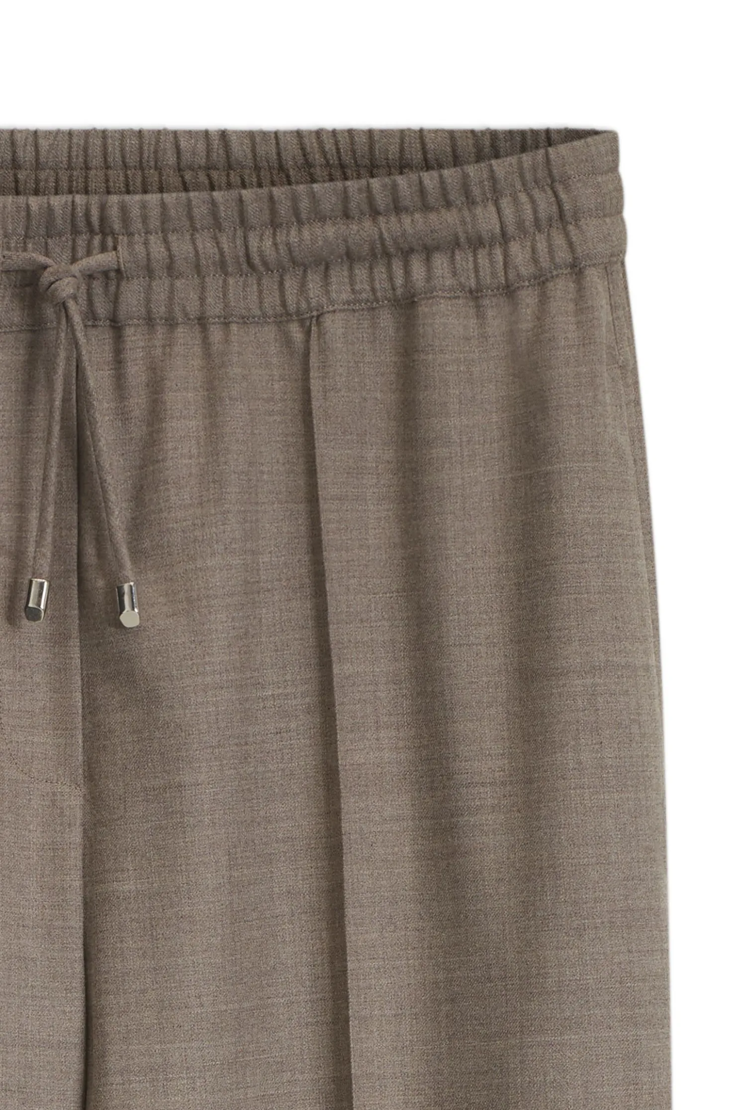 Straight-Fit Hose aus Flanell mit Tunnelzugbund