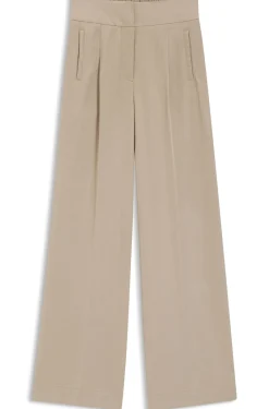 Straight-Fit Hose mit Bundfalten
