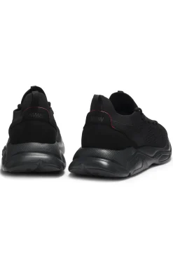 Strick-Sneakers mit Logo-geprägter EVA-Sohle