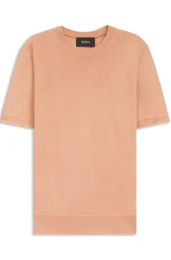 Strick-T-Shirt aus Seide