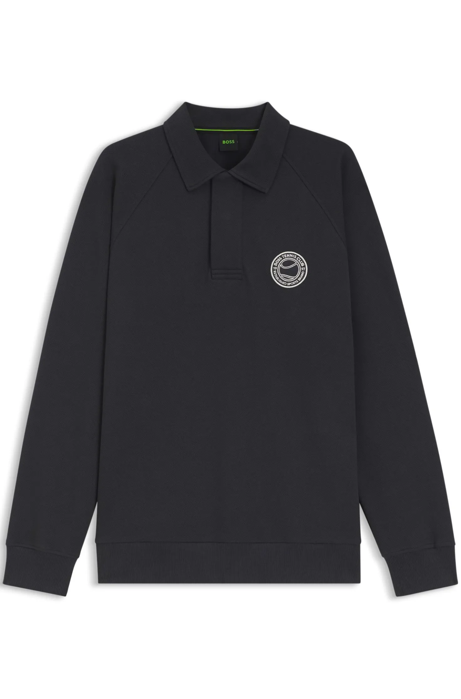 Sweatshirt aus Baumwoll-Mix mit Tennis-Artwork