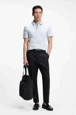 Tapered-Fit Hose aus Baumwoll-Mix