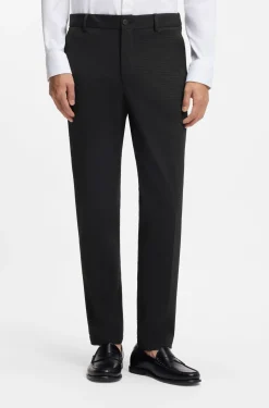 Tapered-Fit Hose aus elastischem Seersucker