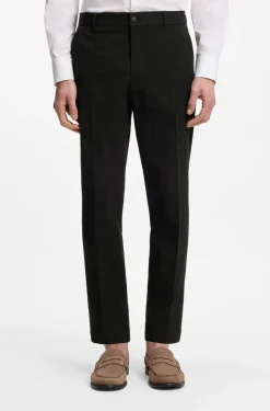 Tapered-Fit Hose aus Stretch-Baumwolle mit Seersucker-Struktur