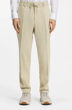 Tapered-Fit Hose aus waschbarem Tech-Leinen