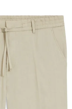 Tapered-Fit Hose aus waschbarem Tech-Leinen