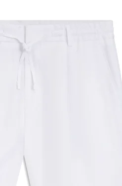Tapered-Fit Shorts aus Leinen