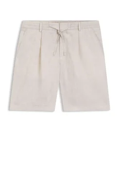 Tapered-Fit Shorts aus Leinen