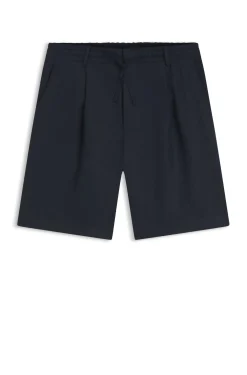 Tapered-Fit Shorts aus Leinen