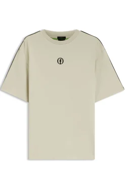The Open T-Shirt aus Baumwolle mit grafischem Golf-Motiv