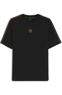 The Open T-Shirt aus Baumwolle mit grafischem Golf-Motiv