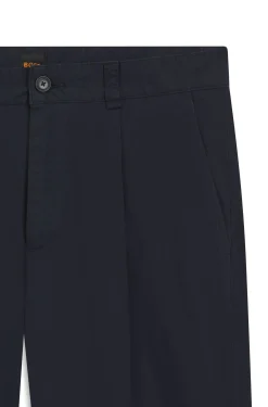 Traveller Hose aus elastischer Baumwoll-Popeline