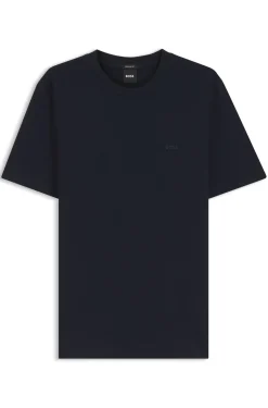 T-Shirt aus Baumwoll-Jersey mit Logo-Detail