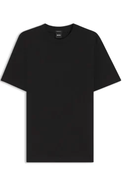 T-Shirt aus Baumwoll-Jersey mit Logo-Detail