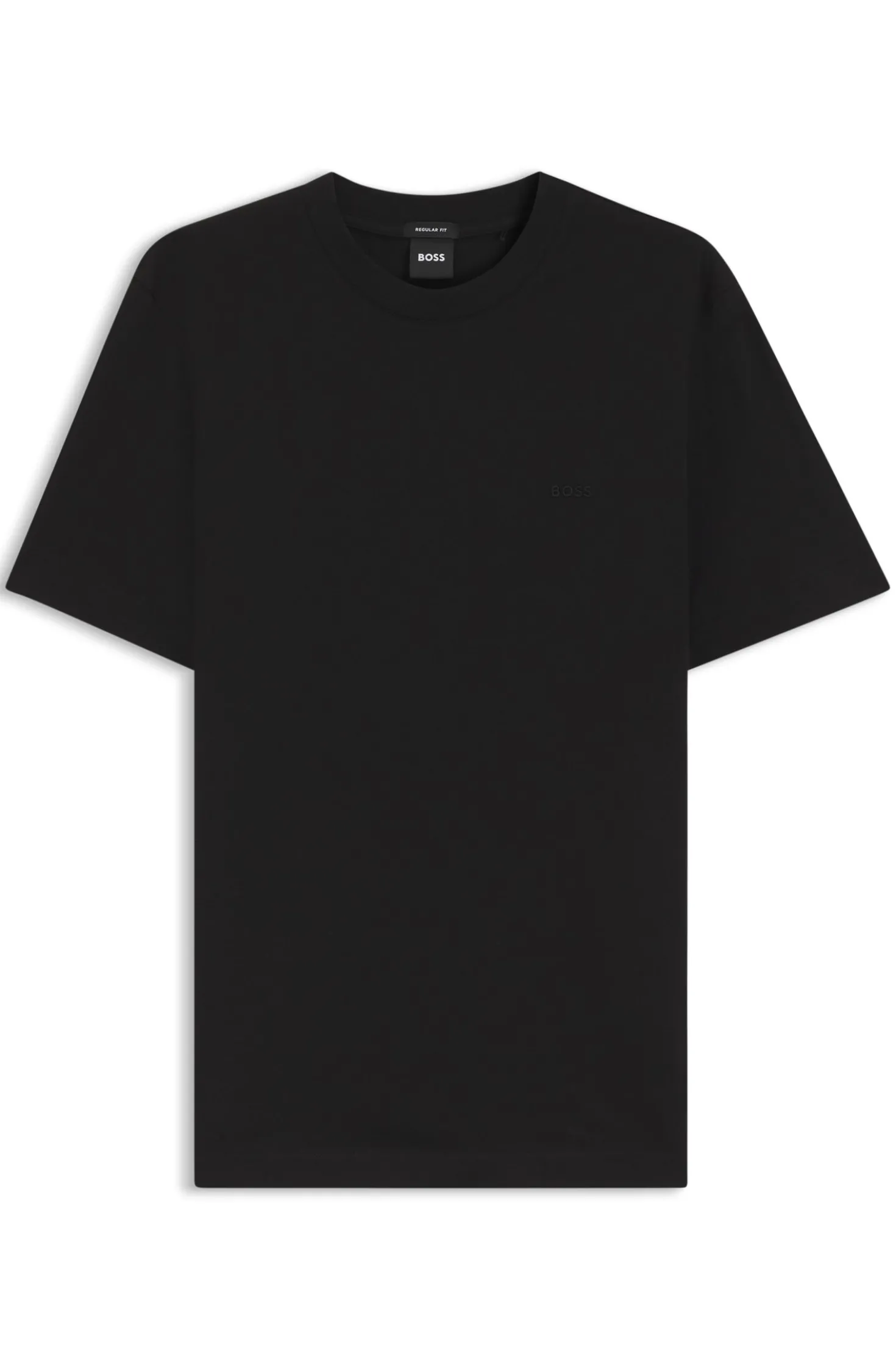 T-Shirt aus Baumwoll-Jersey mit Logo-Detail