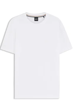 T-Shirt aus Baumwoll-Jersey mit Logo-Detail