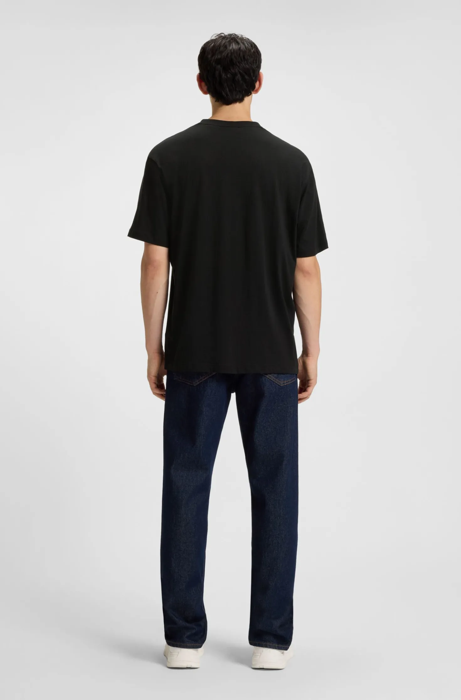 T-Shirt aus Baumwoll-Jersey mit Logo-Print