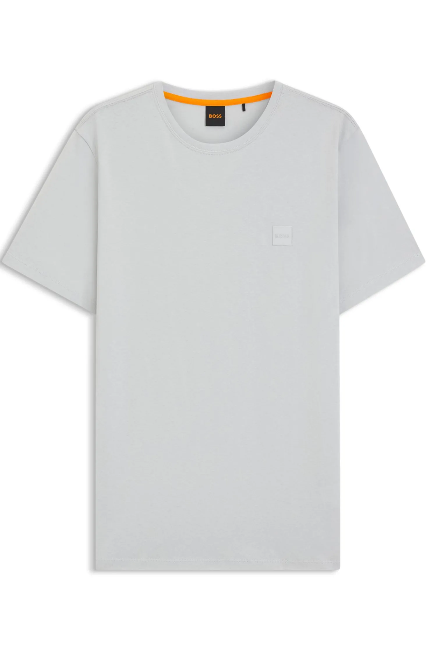 T-Shirt aus Baumwoll-Jersey mit Logo-Patch
