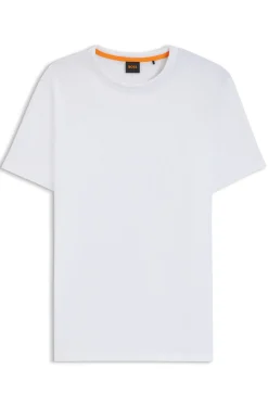 T-Shirt aus Baumwoll-Jersey mit Logo-Detail