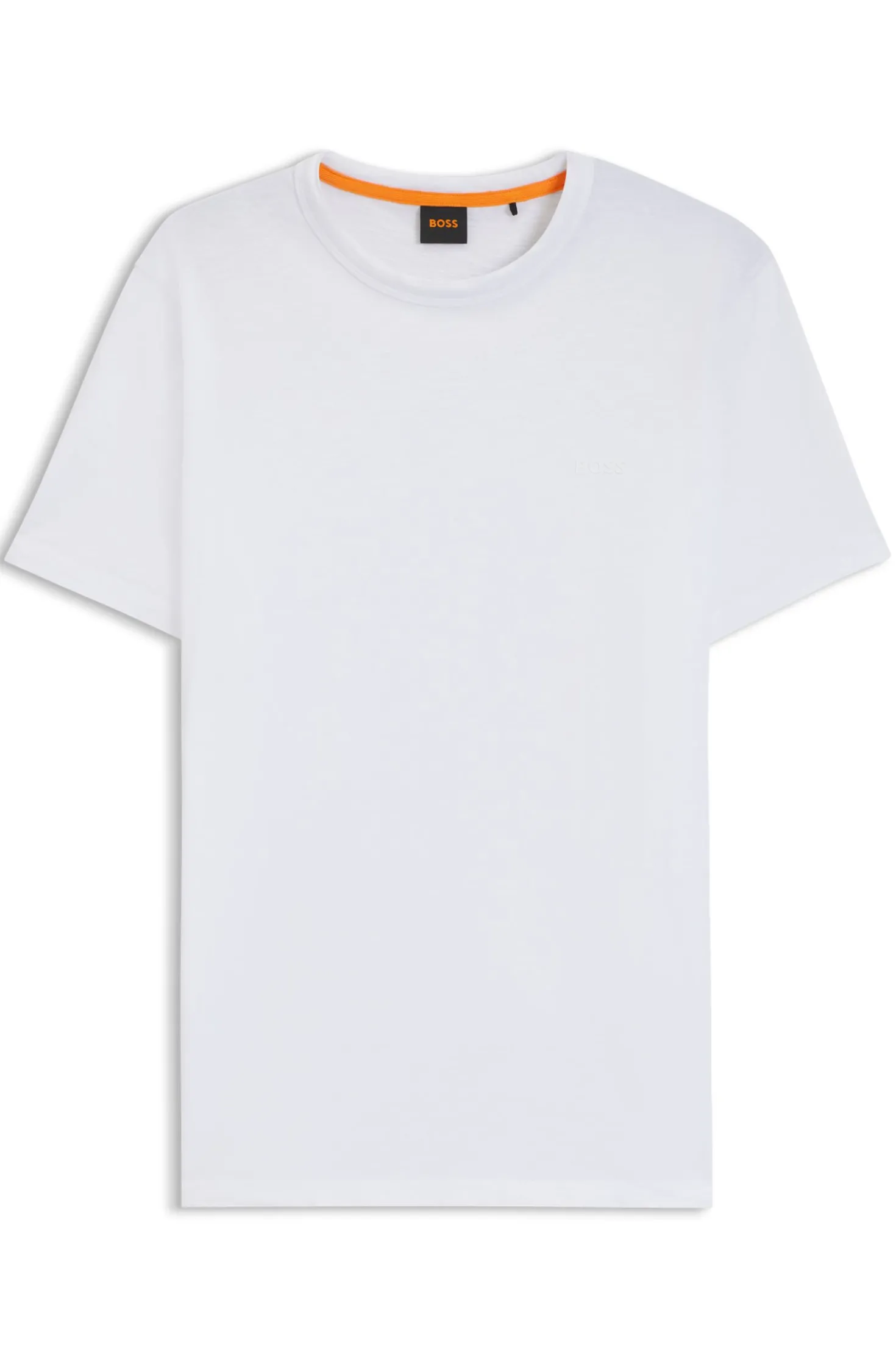 T-Shirt aus Baumwoll-Jersey mit Logo-Detail