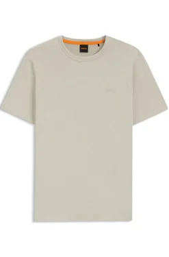 T-Shirt aus Baumwoll-Jersey mit Logo-Detail