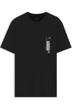 T-Shirt aus Baumwoll-Jersey mit grafischem Print