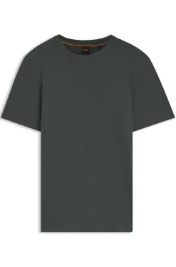 T-Shirt aus Baumwoll-Jersey mit Logo-Detail