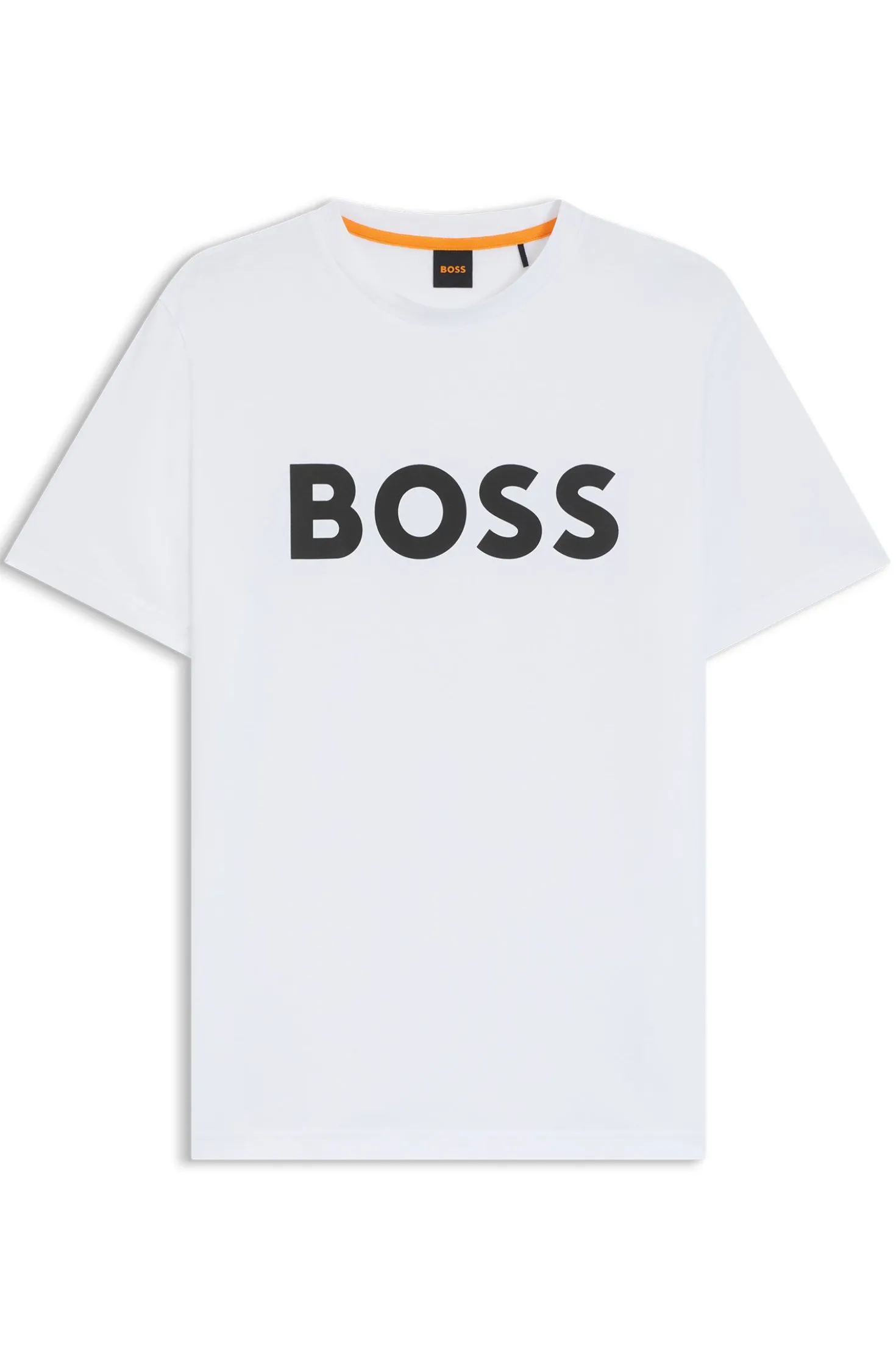 T-Shirt aus Baumwoll-Jersey mit großem Logo-Print