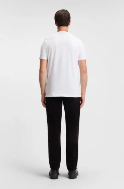 T-Shirt aus Baumwoll-Jersey mit großem Logo-Print