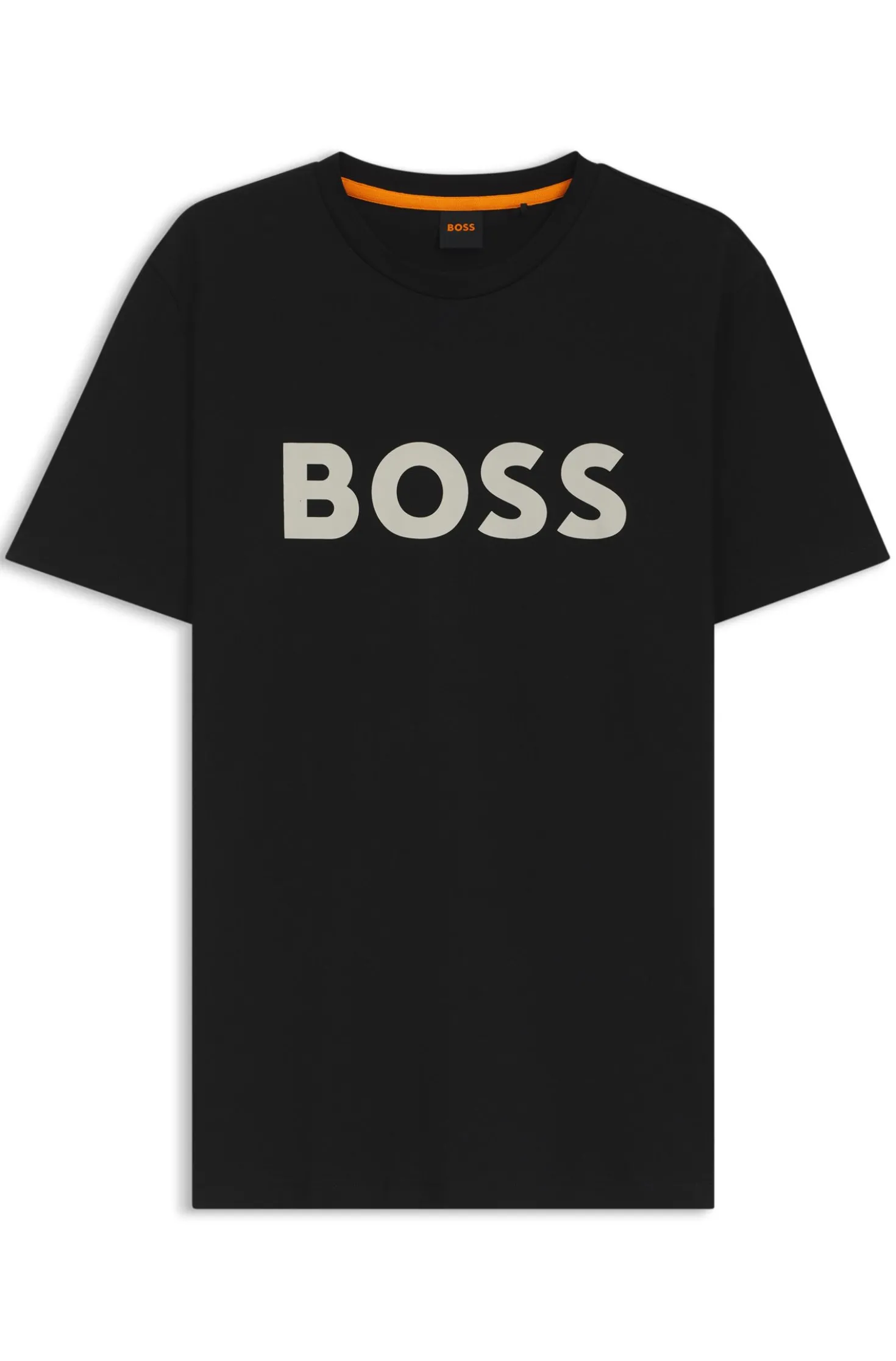 T-Shirt aus Baumwoll-Jersey mit großem Logo-Print