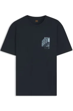 T-Shirt aus Baumwoll-Jersey mit Grafik-Print