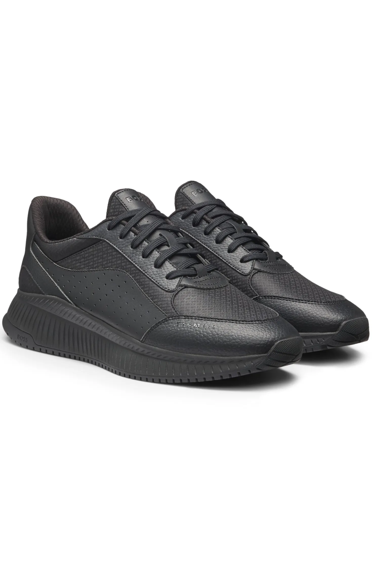 TTNM EVO Sneakers mit Monogramm-Jacquard