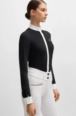Turnierbluse mit Vier-Wege-Stretch