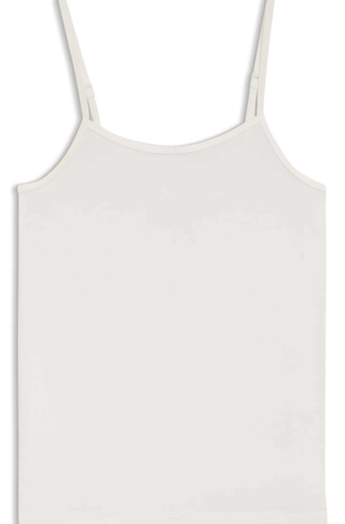 Unterhemd aus Stretch-Jersey mit verstellbaren Riemchen