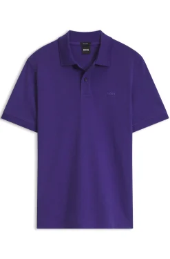 Vielseitig kombinierbares Poloshirt aus softer Baumwolle