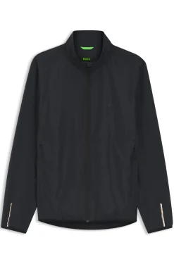 Wasserabweisende Jacke aus Vier-Wege-Stretch-Gewebe