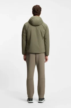 Wasserabweisende Jacke mit verstellbarem Saum