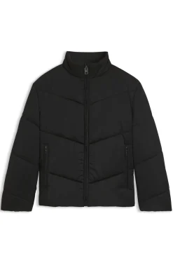 Wasserabweisende Steppjacke mit Logo-Print