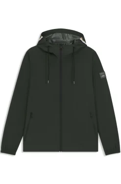 Wasserdichte Reitsport-Jacke mit verstellbarer Kapuze