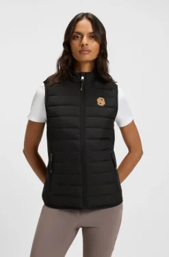 Wasserdichte Reitsport-Weste mit Double-B-Monogramm